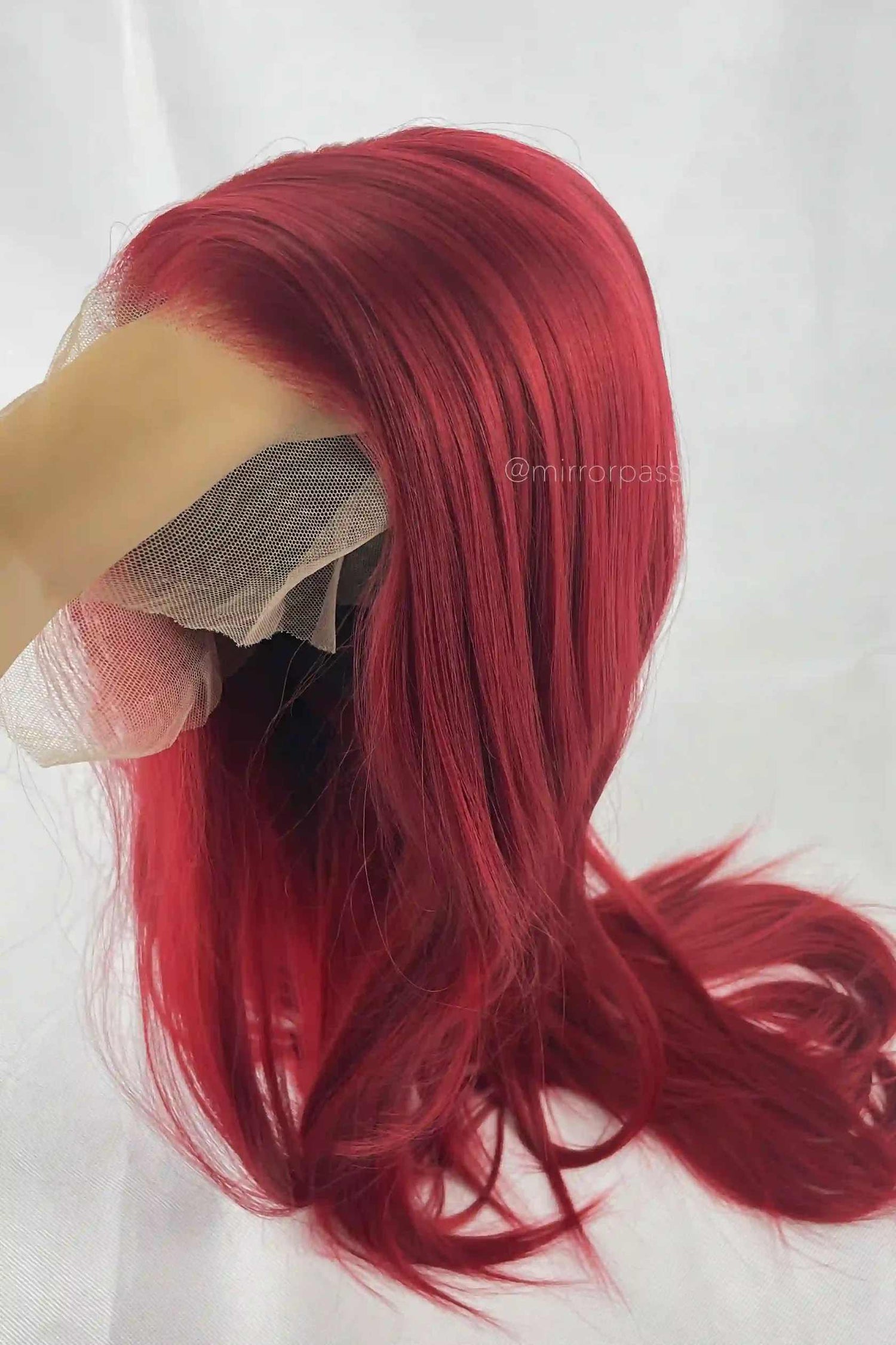 Image of various Swiss lace front wigs showcasing ultra-thin, durable lace and a seamless, realistic hairline from the 'Swiss Lace Front Wigs' collection.