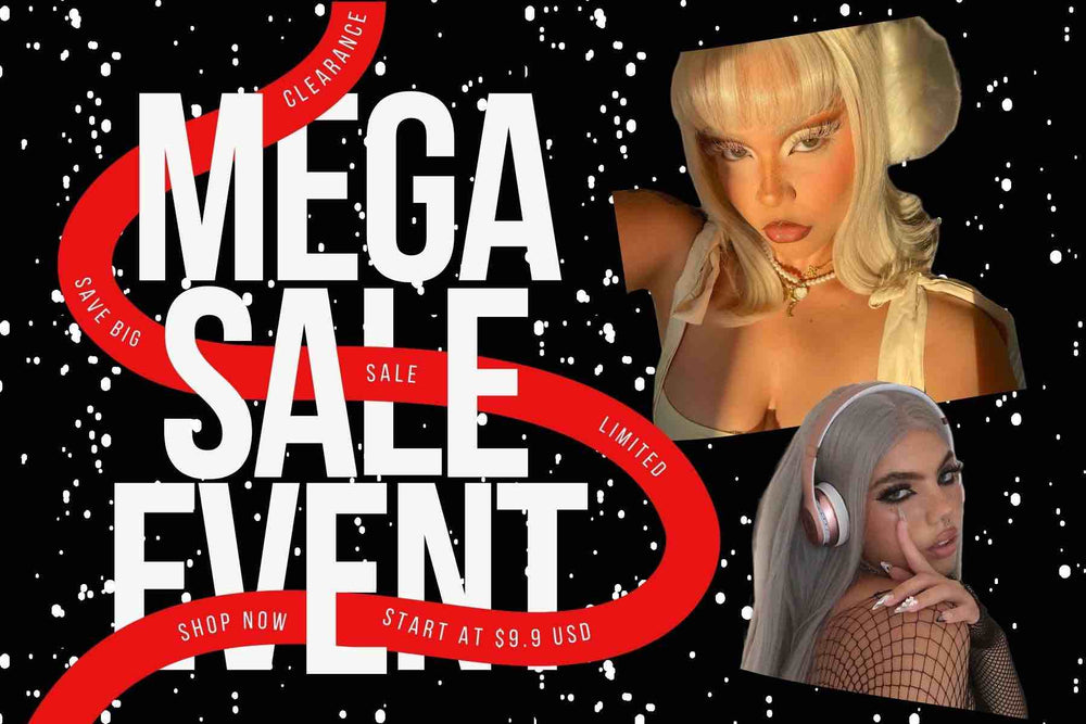 mirrorpass wigs clearance sale 2023, affordable, gorgeous, heat-resistant, glueless wigs, lace front and full head wigs.