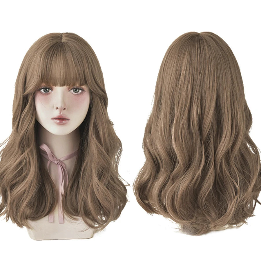 (Free Shipping) Sweet Monster | rose cap heat-resistant wig