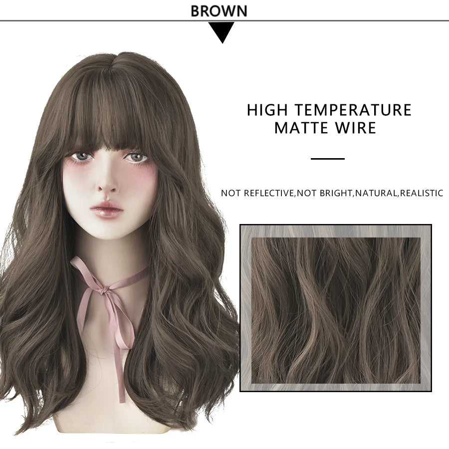 (Free Shipping) Sweet Monster | rose cap heat-resistant wig