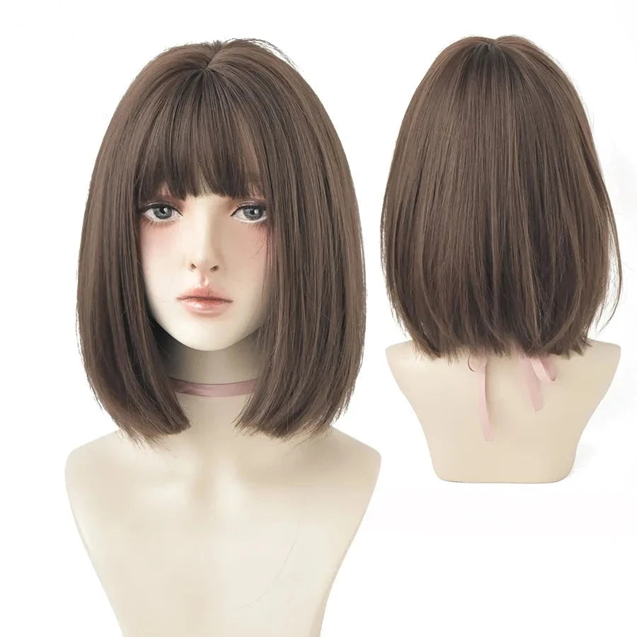 (Free Shipping) Davia | ROSE CAP HEAT RESISTANT WIG