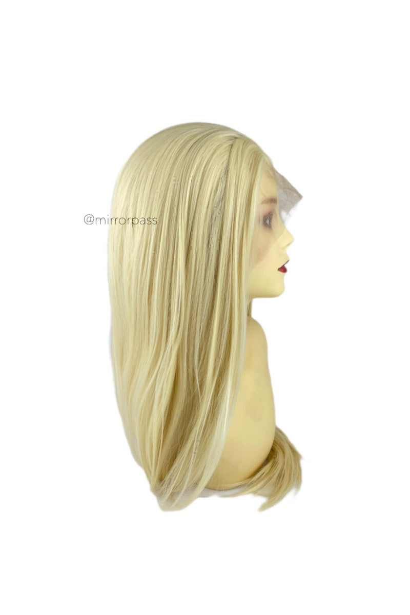 Cowboy ii Blonde｜Pre-Plucked Synthetic Swiss Heat-resistant Lace Front Wig