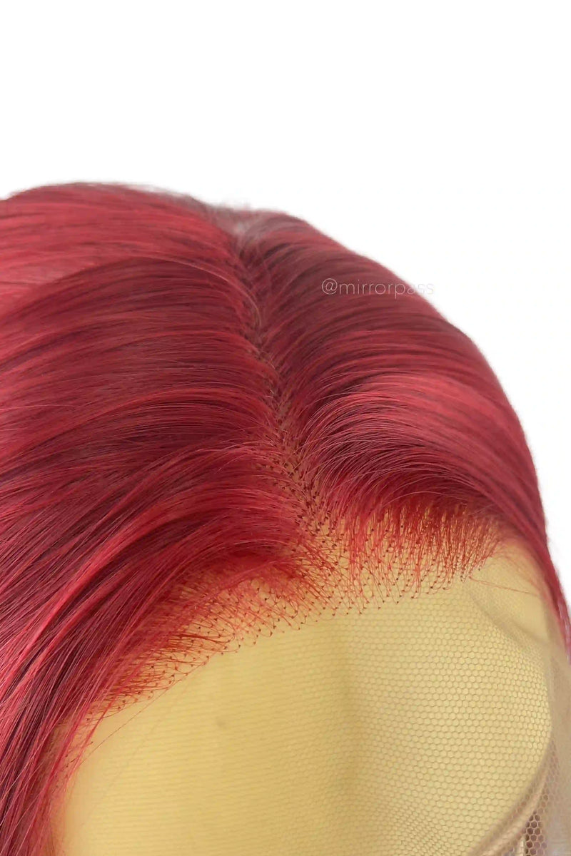 DuaLipa MetGala 2024｜Pre-Plucked Synthetic Swiss Heat-resistant Lace Front Wig