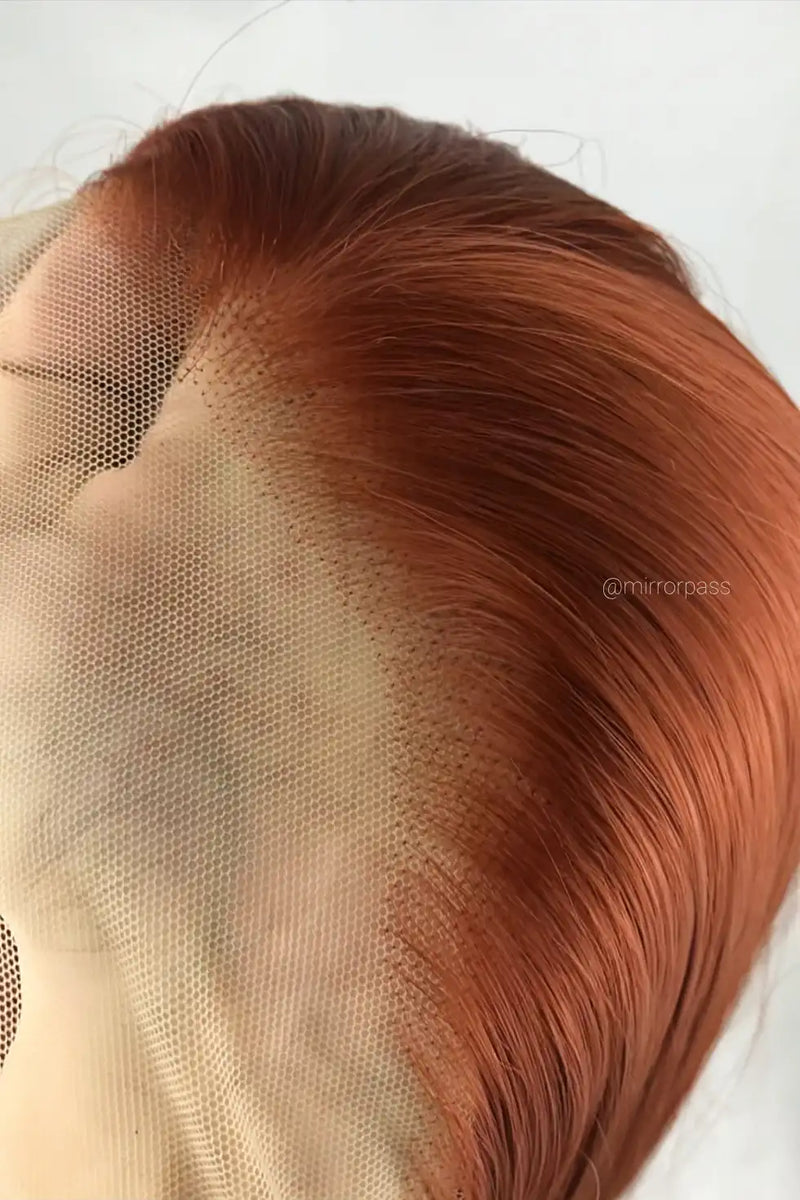 Lindsay｜Pre-Plucked Synthetic Swiss Lace Front Heat-resistant Wig