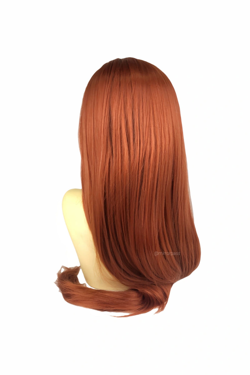 Lindsay｜Pre-Plucked Synthetic Swiss Lace Front Heat-resistant Wig