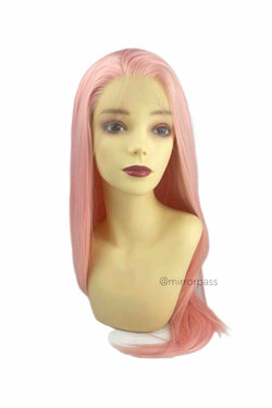 Rose Serenity｜ Pre-Plucked Heat-resistant Synthetic Swiss Lace Front Wig