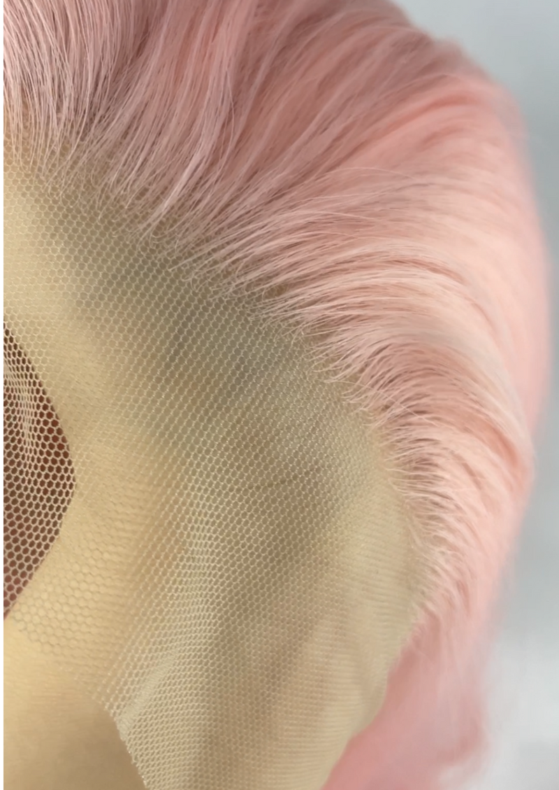 Rose Serenity｜ Pre-Plucked Heat-resistant Synthetic Swiss Lace Front Wig