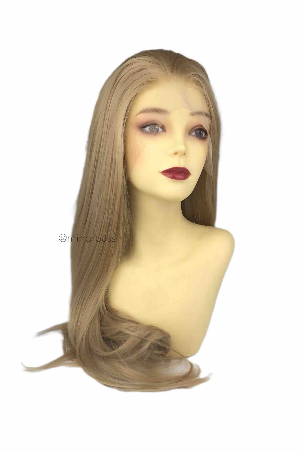 Ariana Blonde｜Pre-Plucked Synthetic Swiss Heat-resistant Lace Front Wig