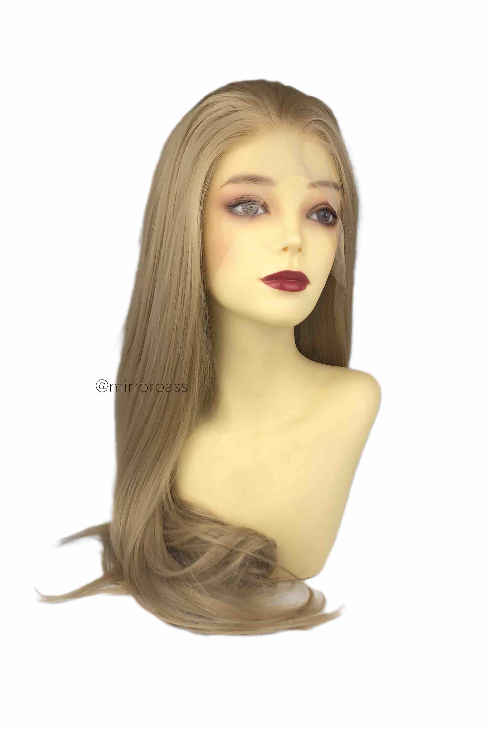 Ariana Blonde｜Pre-Plucked Synthetic Swiss Heat-resistant Lace Front Wig