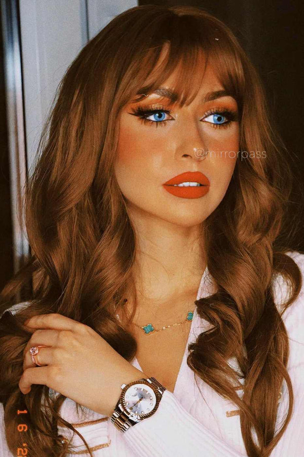 (Free Shipping)  Lisa The Show | ROSE CAP HEAT RESISTANT WIG