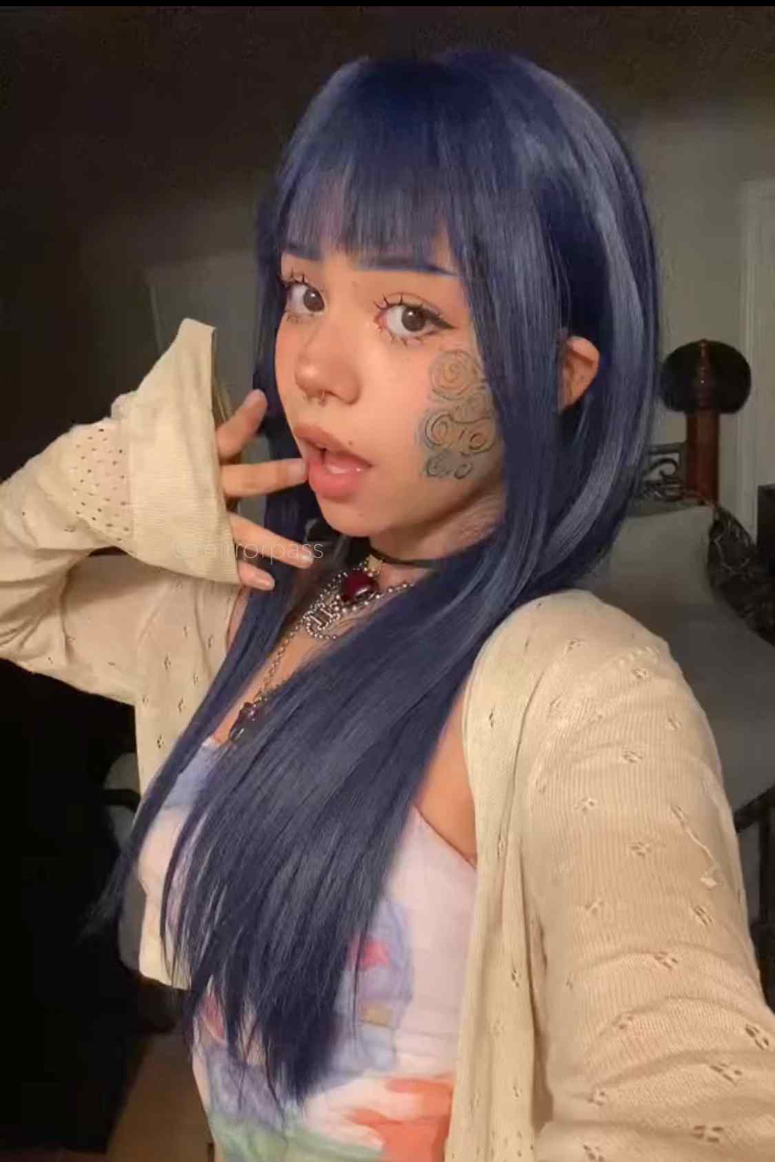 Party's over｜synthetic Swiss lace front wig