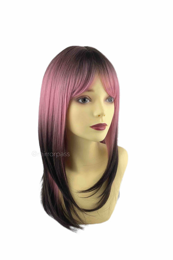 Berry Blush Layers｜Rose Cap Heat Resistant Wig