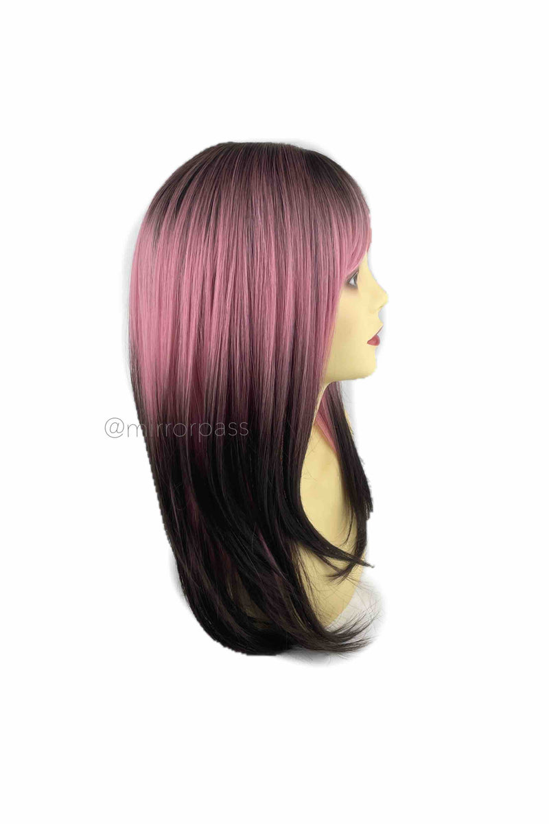 Berry Blush Layers｜Rose Cap Heat Resistant Wig