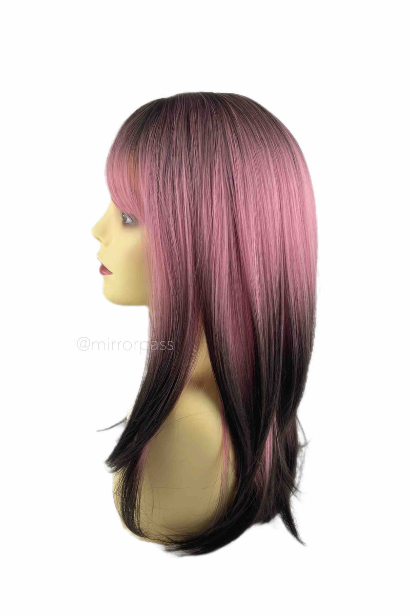 Berry Blush Layers｜Rose Cap Heat Resistant Wig