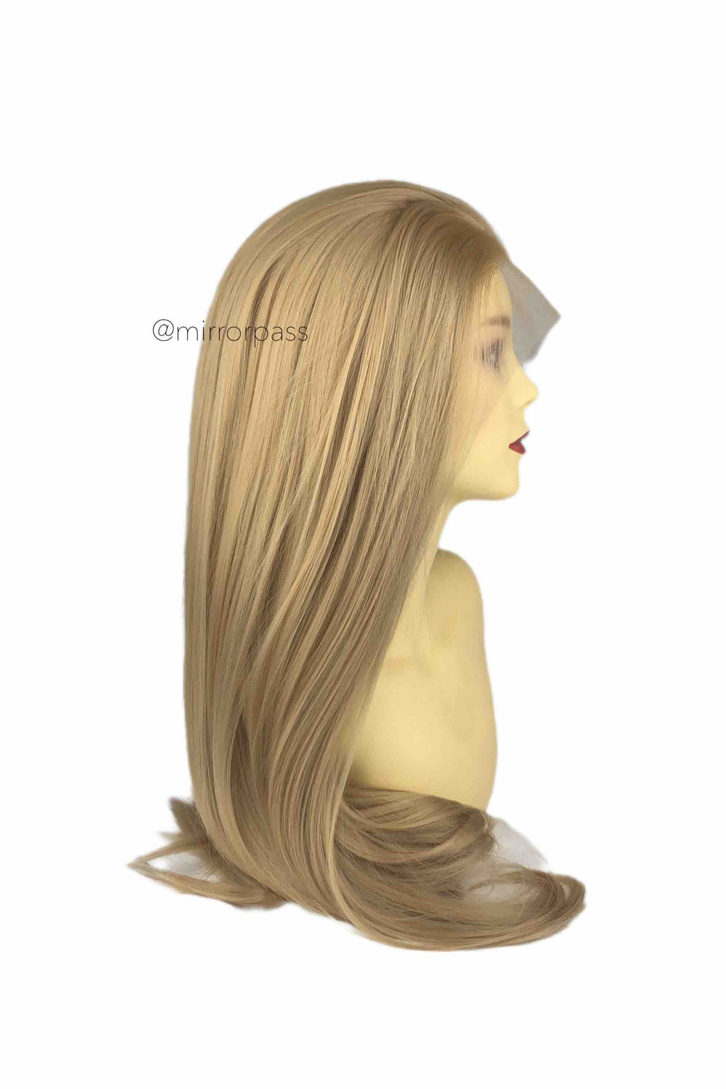 ariana blonde preplucked swiss lace front wig 13*4
