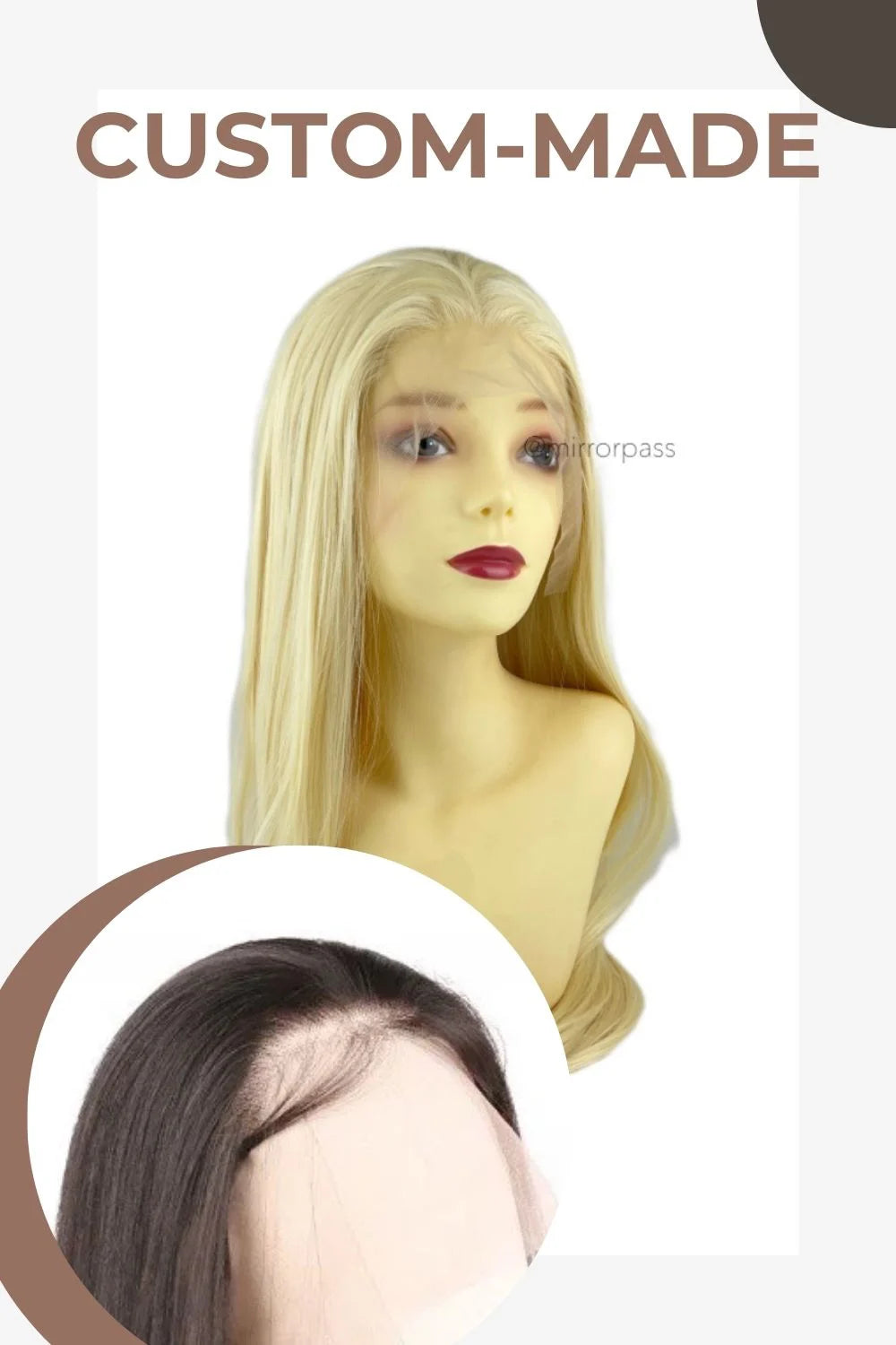 Cowboy ii Blonde｜ Pre-Plucked Heat-resistant Synthetic Swiss Lace Front Wig