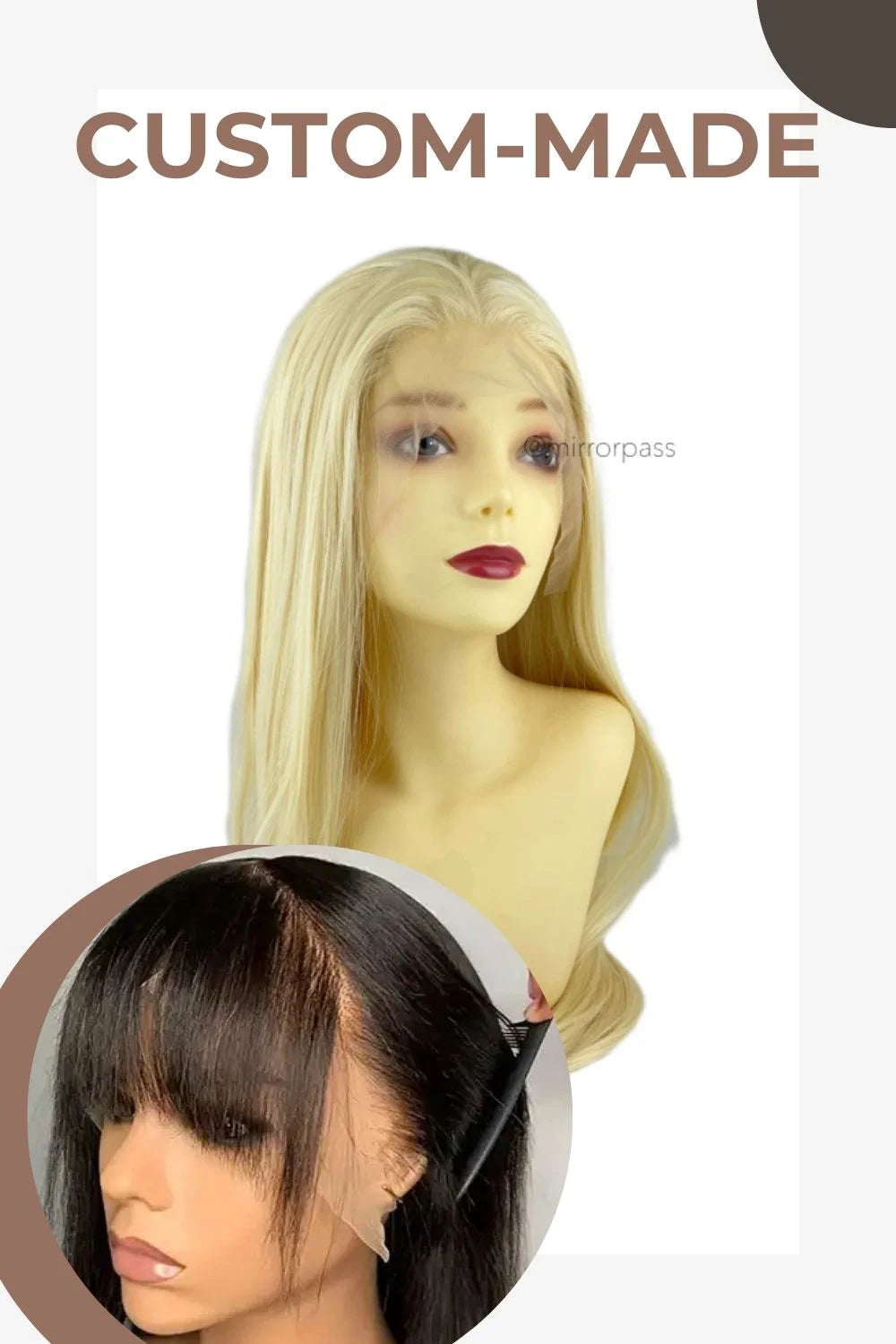 Cowboy ii Blonde｜ Pre-Plucked Heat-resistant Synthetic Swiss Lace Front Wig