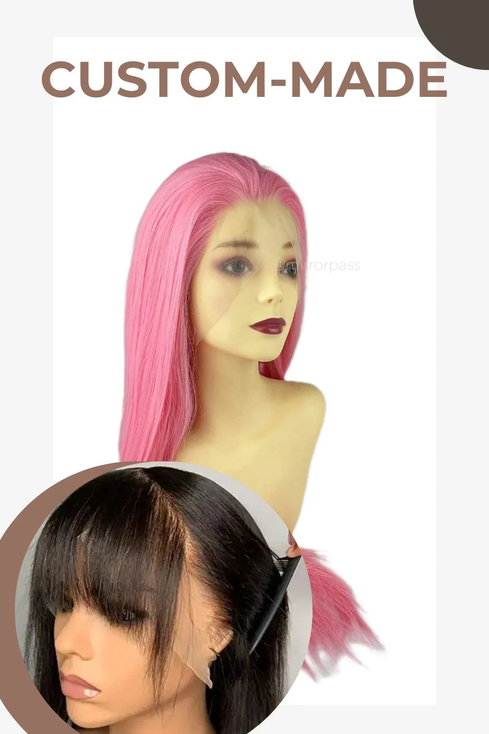 Cruel Summer｜Pre-Plucked Synthetic Swiss Heat-resistant Lace Front Wig