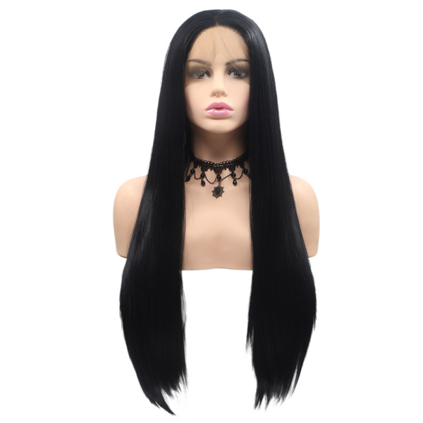 (Simple Packed) Dina｜Synthetic Swiss Lace Front Wig