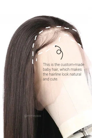 Daenerys｜synthetic swiss lace front wig