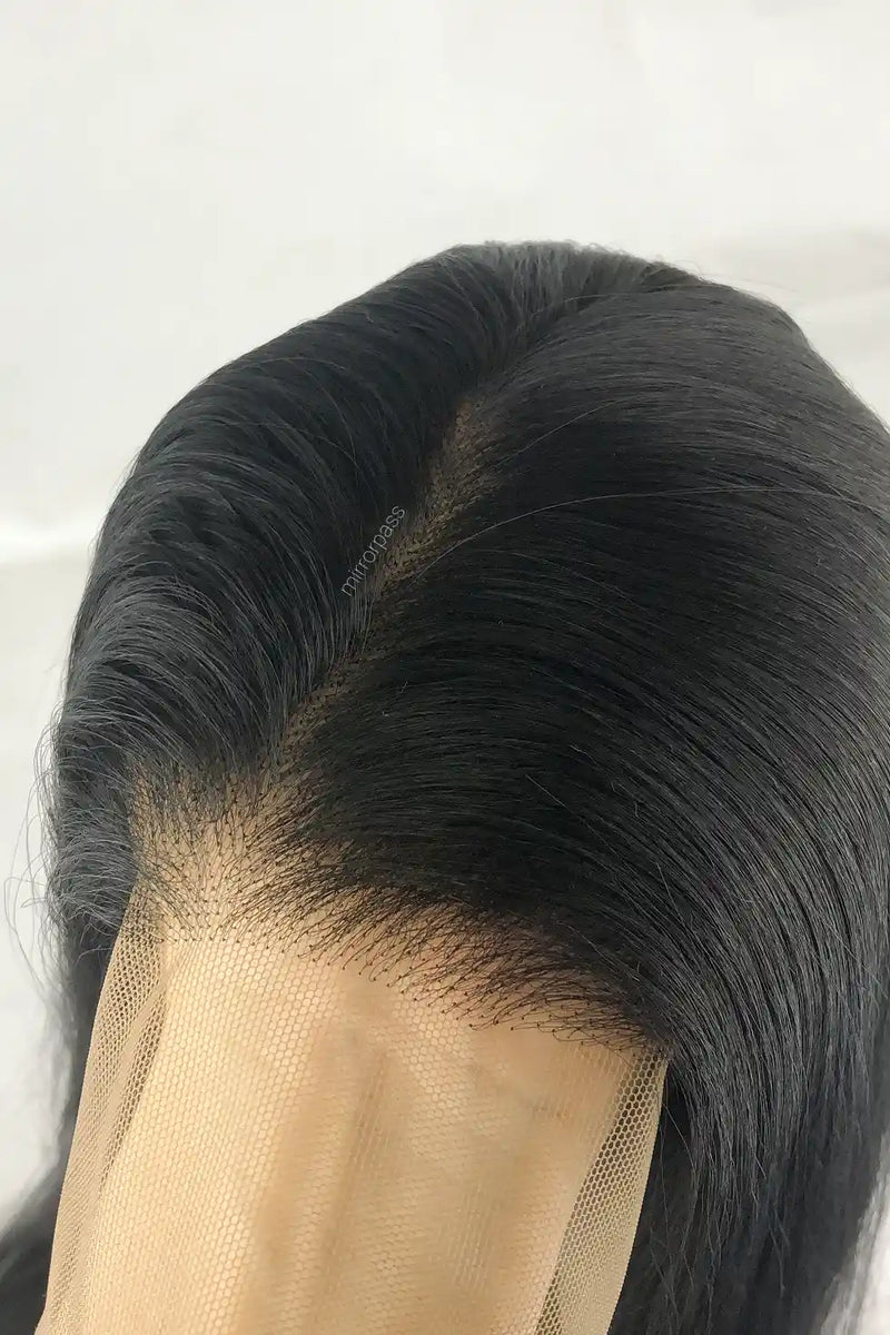 Laila pre-plucked full lace synthetic heat-resistant wig-2