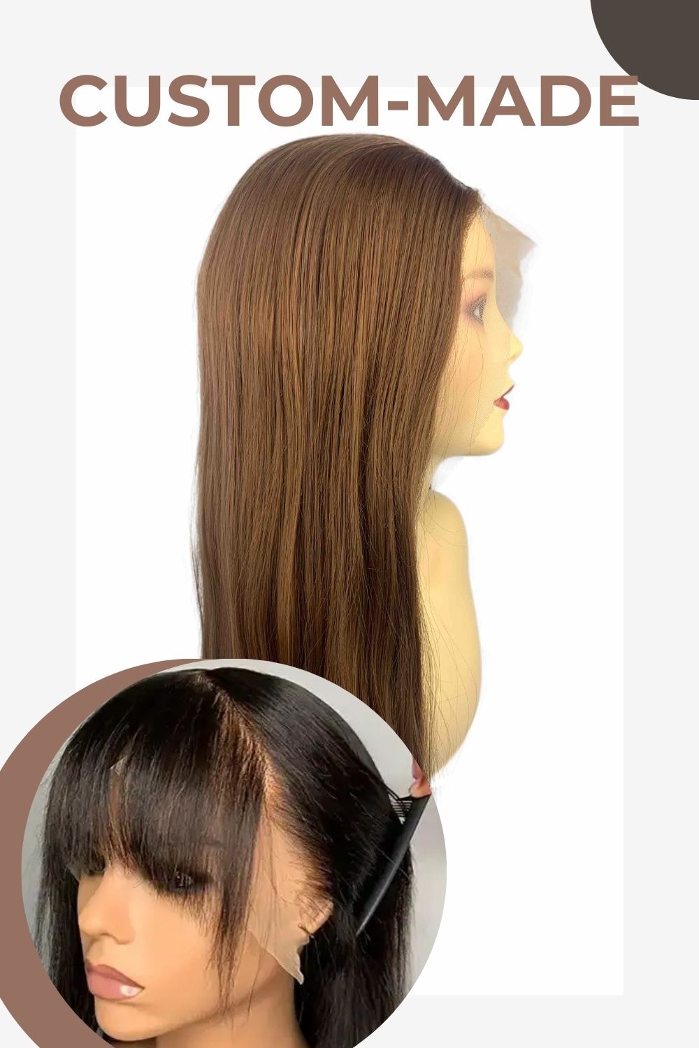 Leopard | synthetic swiss lace front wig