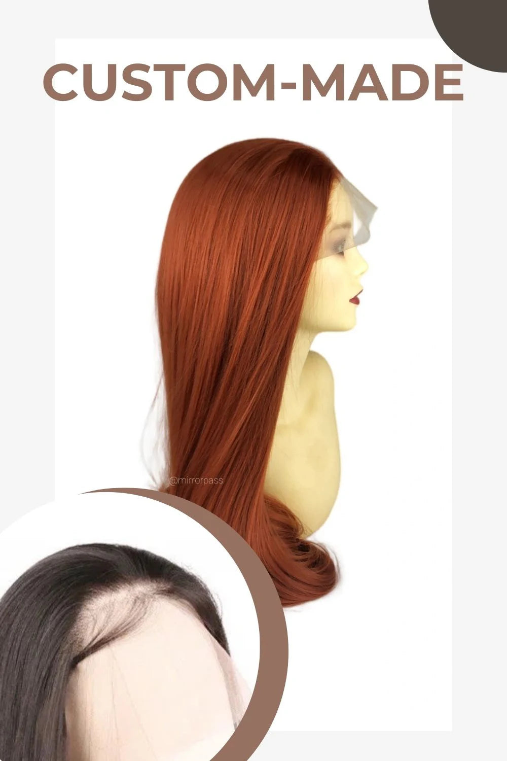 Lindsay｜Pre-Plucked Synthetic Swiss Lace Front Heat-resistant Wig