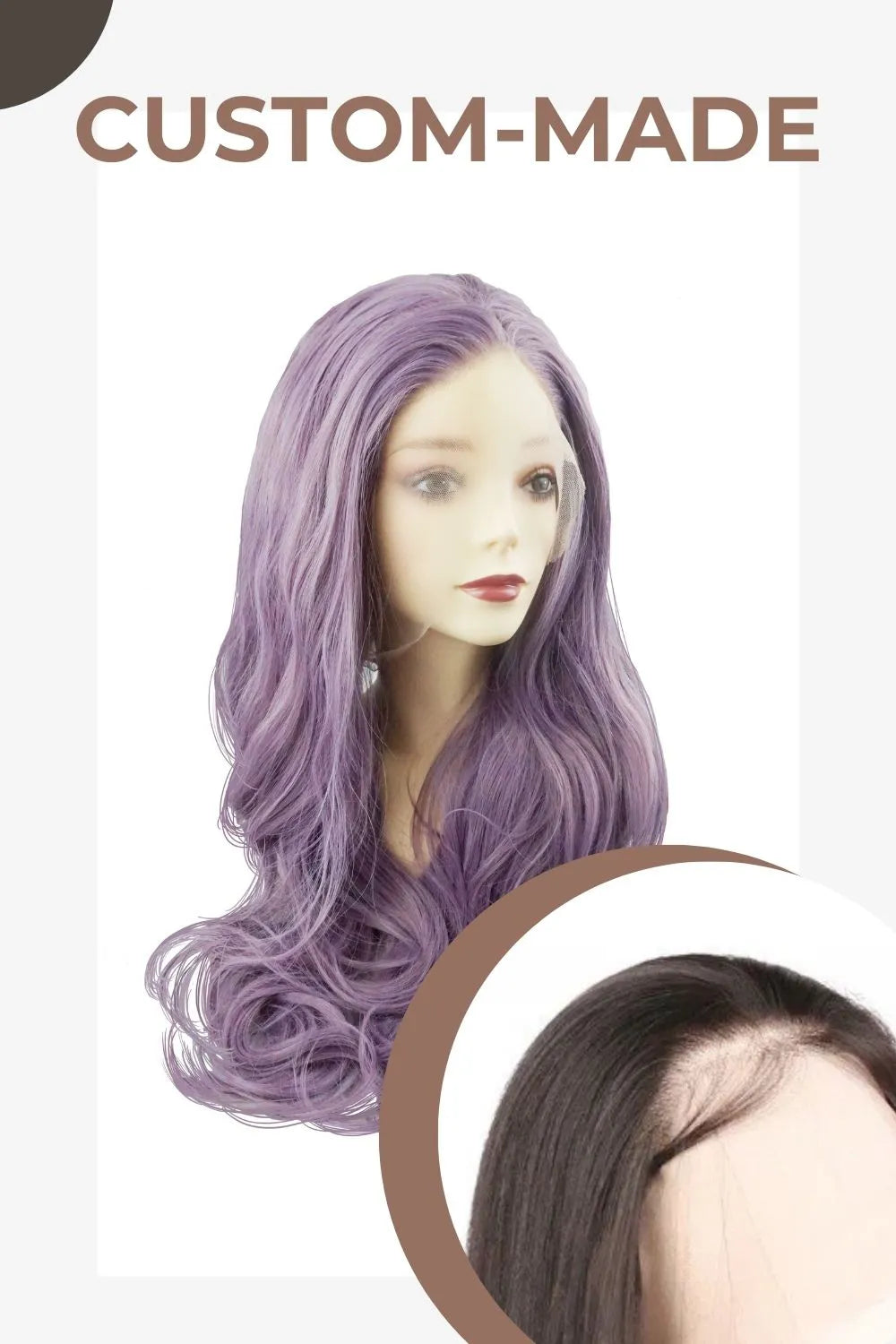 Psylocke｜synthetic swiss lace front wig