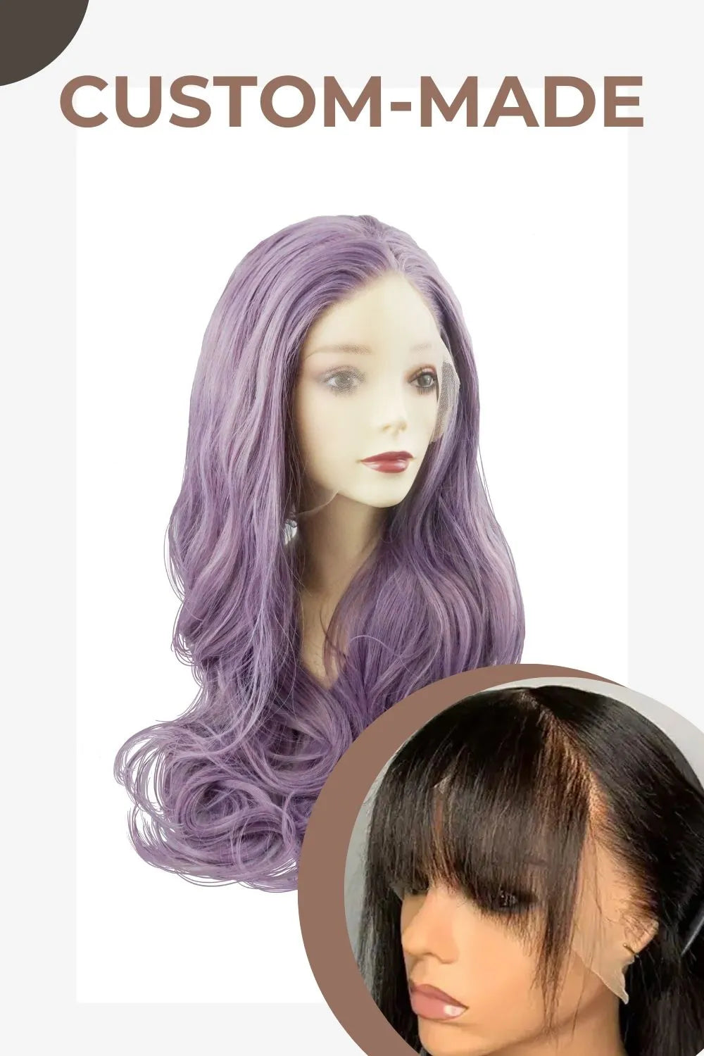 Psylocke｜synthetic swiss lace front wig