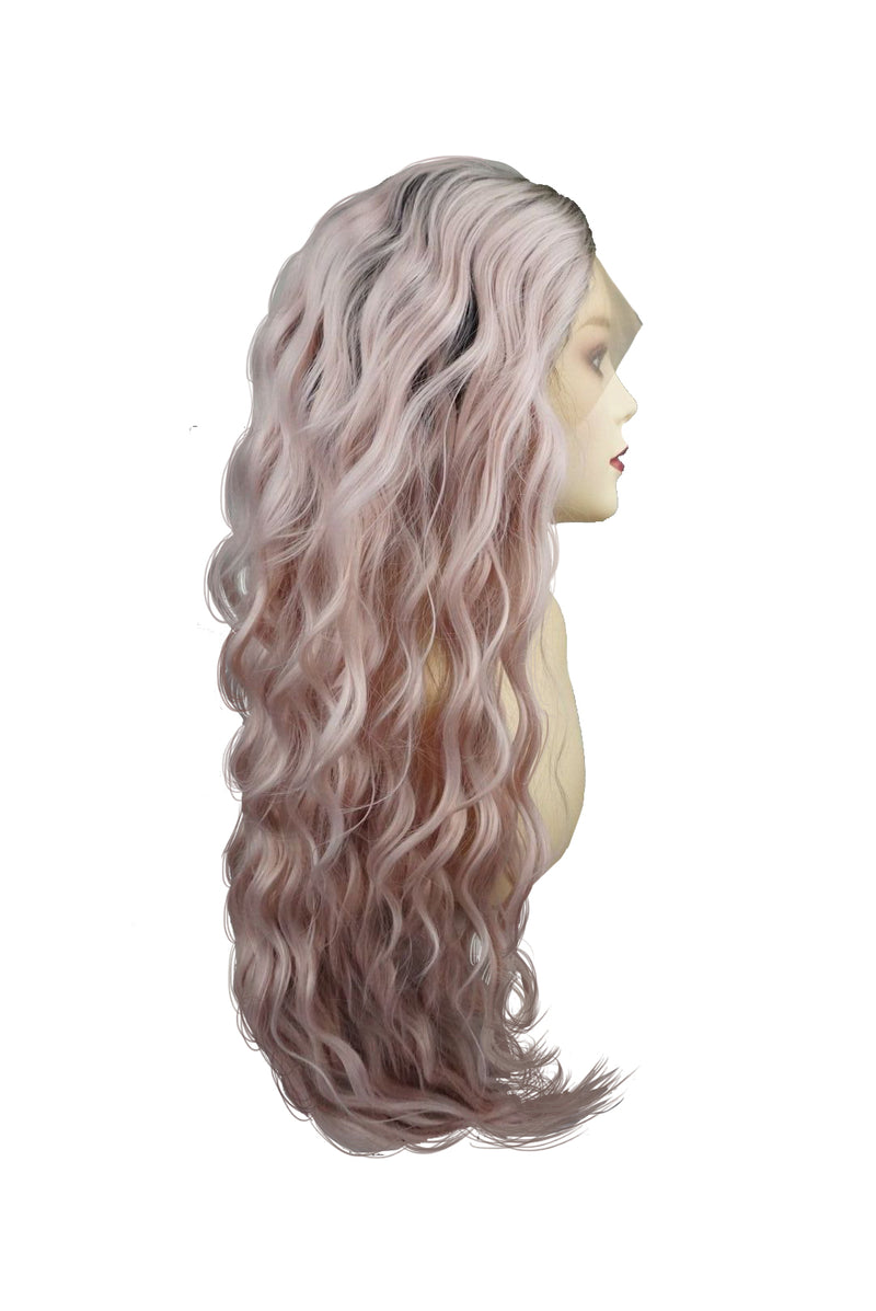 Flamingo｜Synthetic Swiss Lace Front Wig Mirrorpass.com