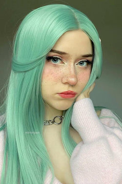 Truth｜Synthetic Swiss Lace Front Wig Instagram @mirrorpass and @avriltlina1
