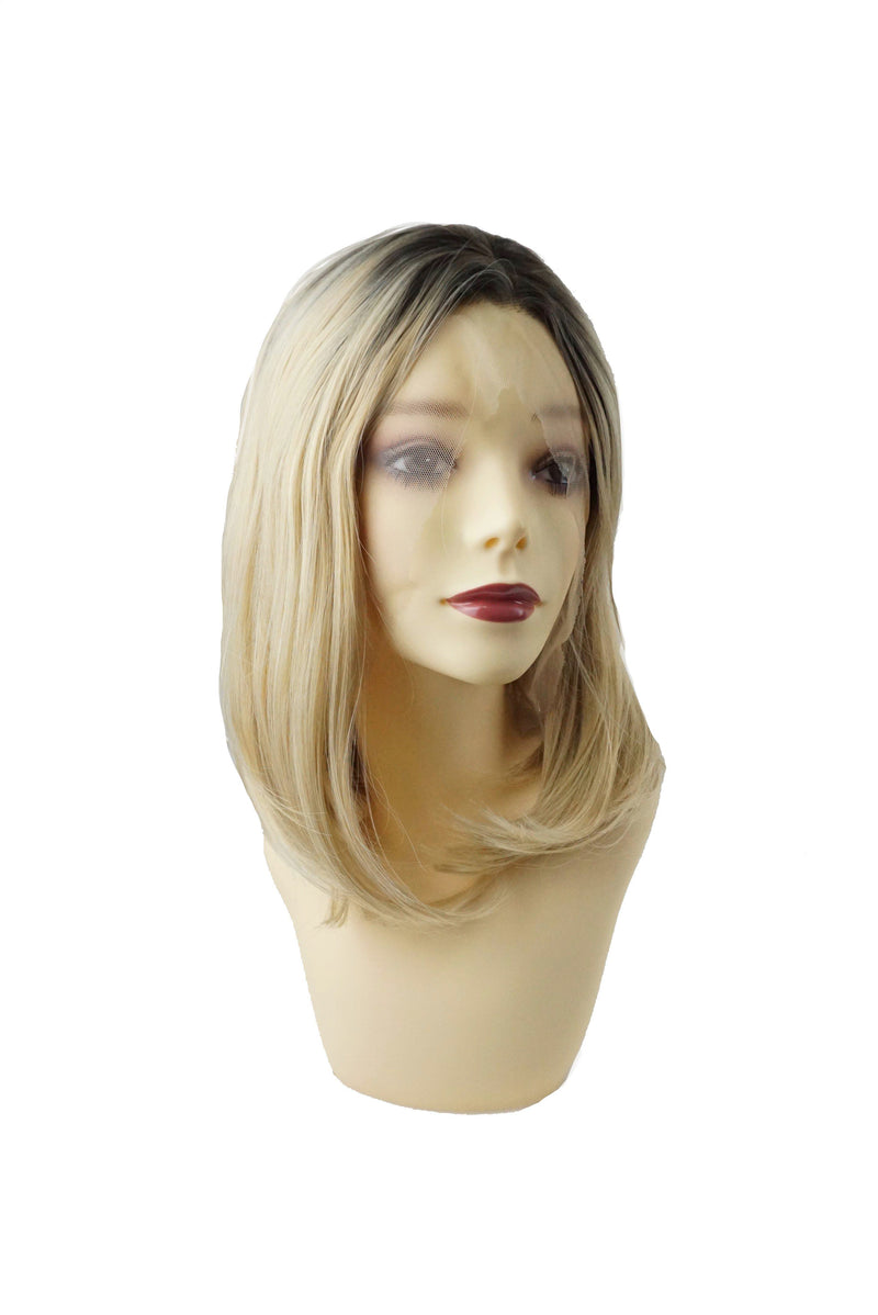 Honey｜Synthetic Swiss Lace Front Wig