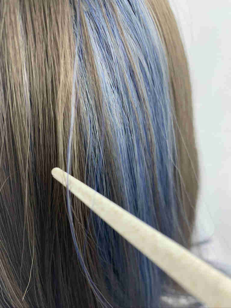 Berry blue | Capless cap wig Mirrorpass.com
