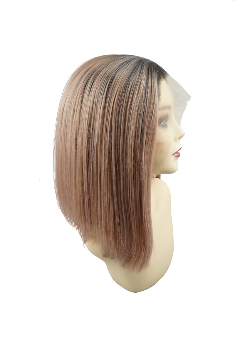 Peach Candy｜Synthetic Swiss Lace Front Wig Mirrorpass.com