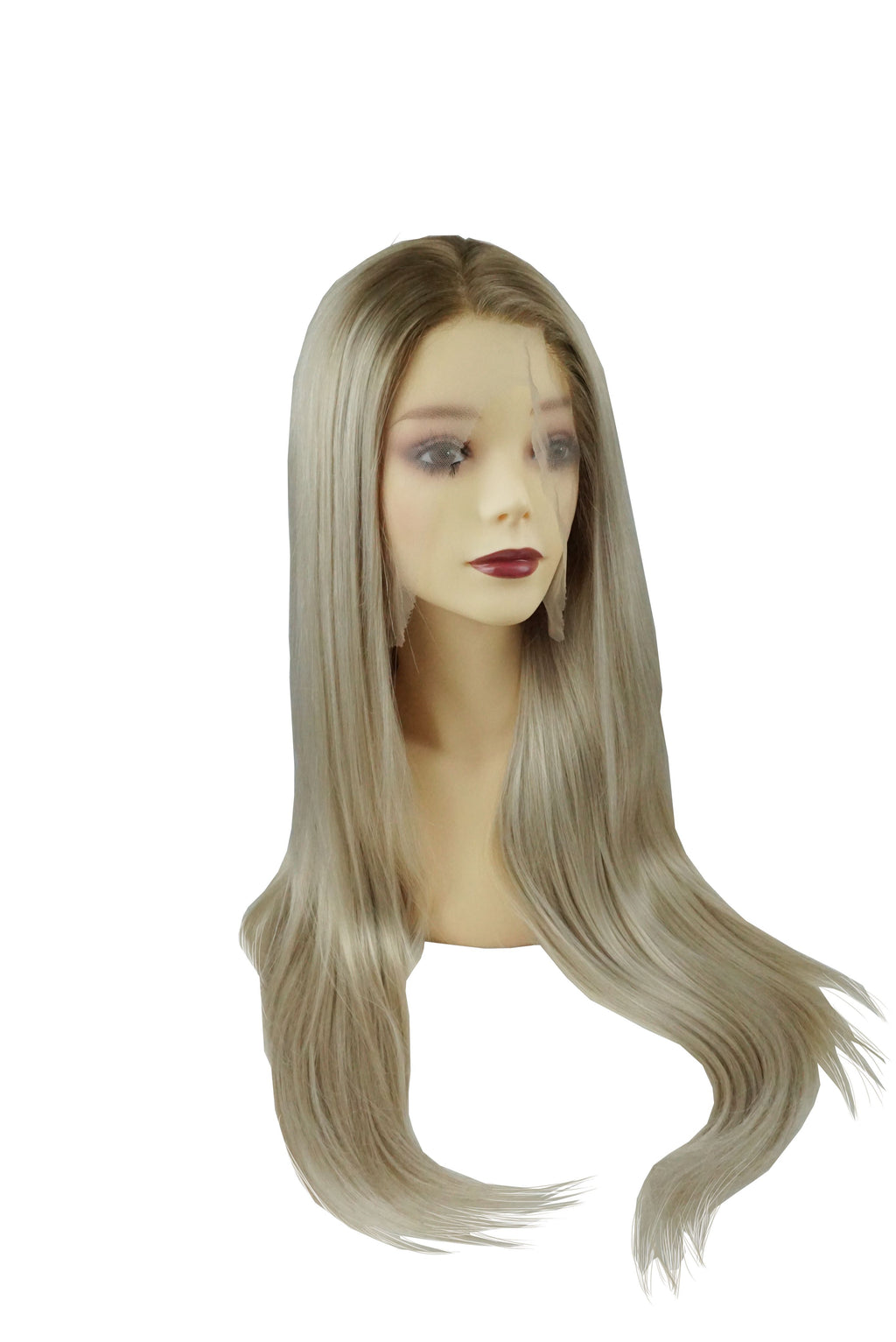 Golden Pearl｜Synthetic Swiss Lace Front Wig Mirrorpass.com