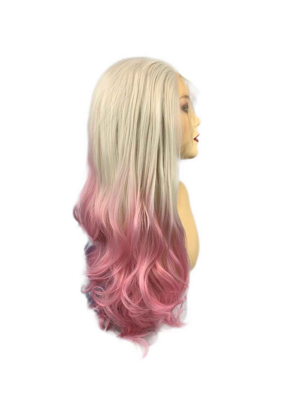 Harley Quinn｜synthetic swiss lace front wig