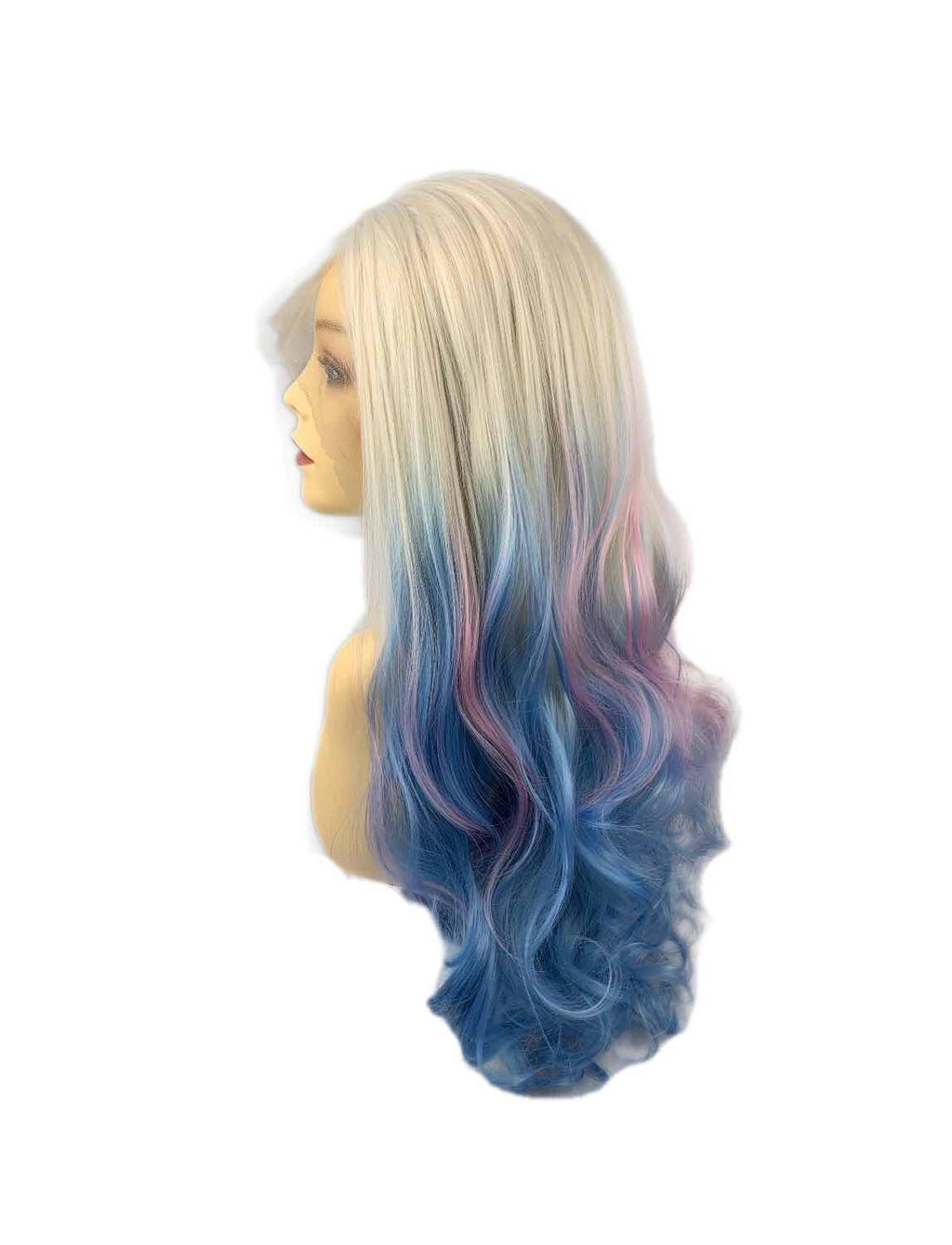 Harley Quinn｜synthetic swiss lace front wig