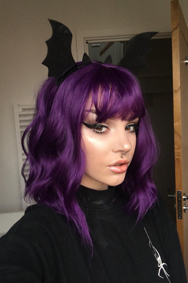 Plum berry punch | synthetic rose cap wig