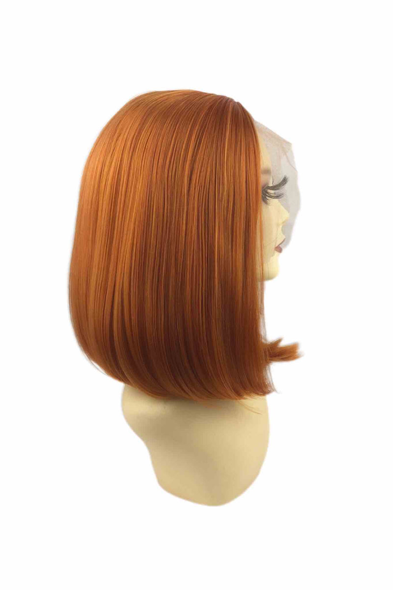 Stenie｜Synthetic Swiss Lace Front Wig