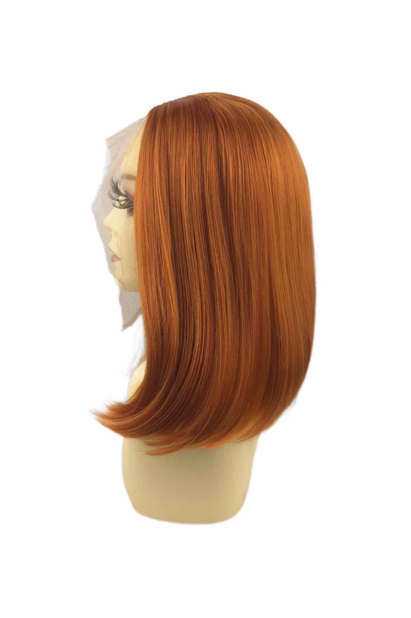 Stenie｜Synthetic Swiss Lace Front Wig