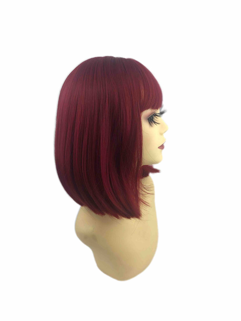 Cherry  | rose cap heat resistant wig