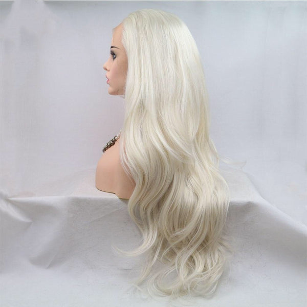 (Simple Packed) Daeneryz｜Synthetic Swiss Lace Front Wig