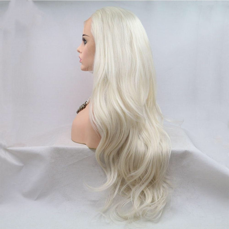 (Simple Packed) Daenerys｜Synthetic Swiss Lace Front Wig