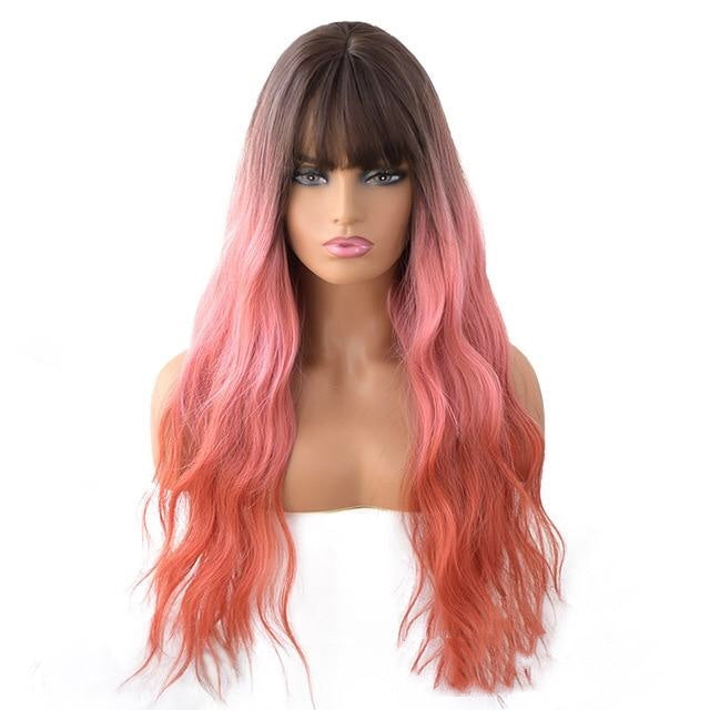 (Simple Packed) PAIGE | ROSE CAP HEAT RESISTANT WIG