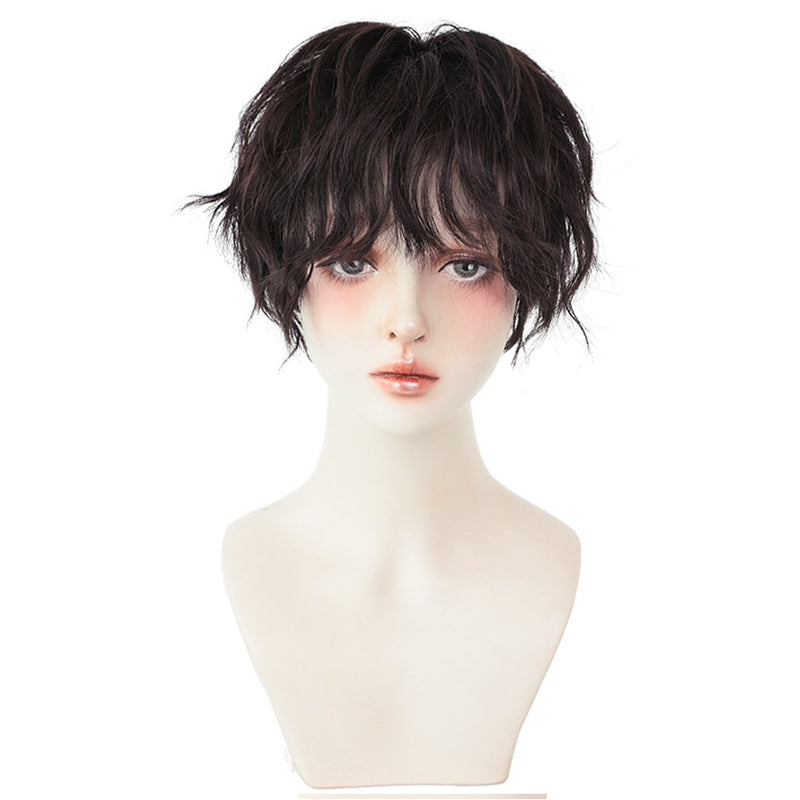 （Simple Packed) K-pop | rose cap heat-resistant wig