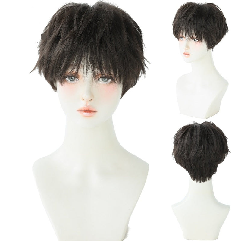 （Simple Packed) K-pop | rose cap heat-resistant wig