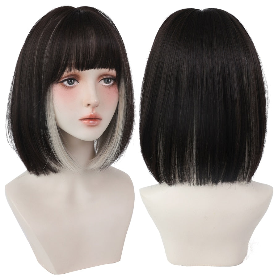 (Free Shipping) Lisa Bob | Rose Cap Heat-resistant Wig