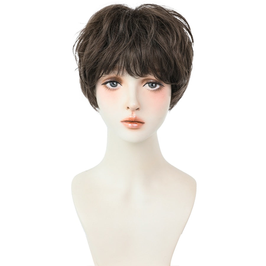 (Free Shipping) K-pop | rose cap heat-resistant wig