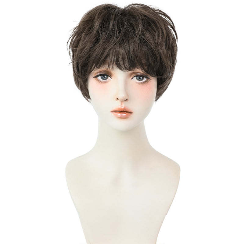 （Simple Packed) K-pop | rose cap heat-resistant wig