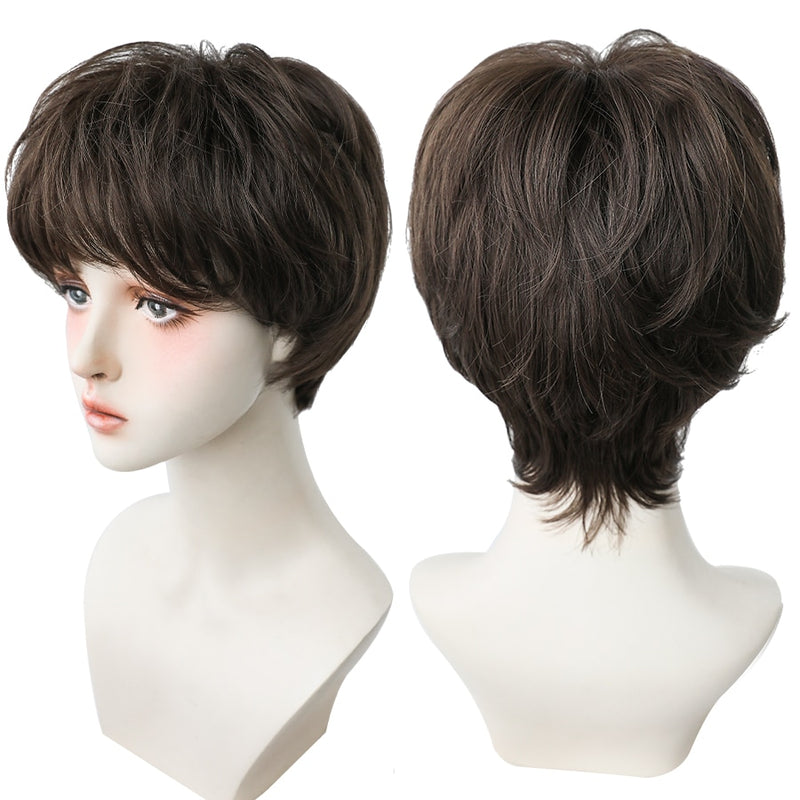 （Simple Packed) K-pop | rose cap heat-resistant wig